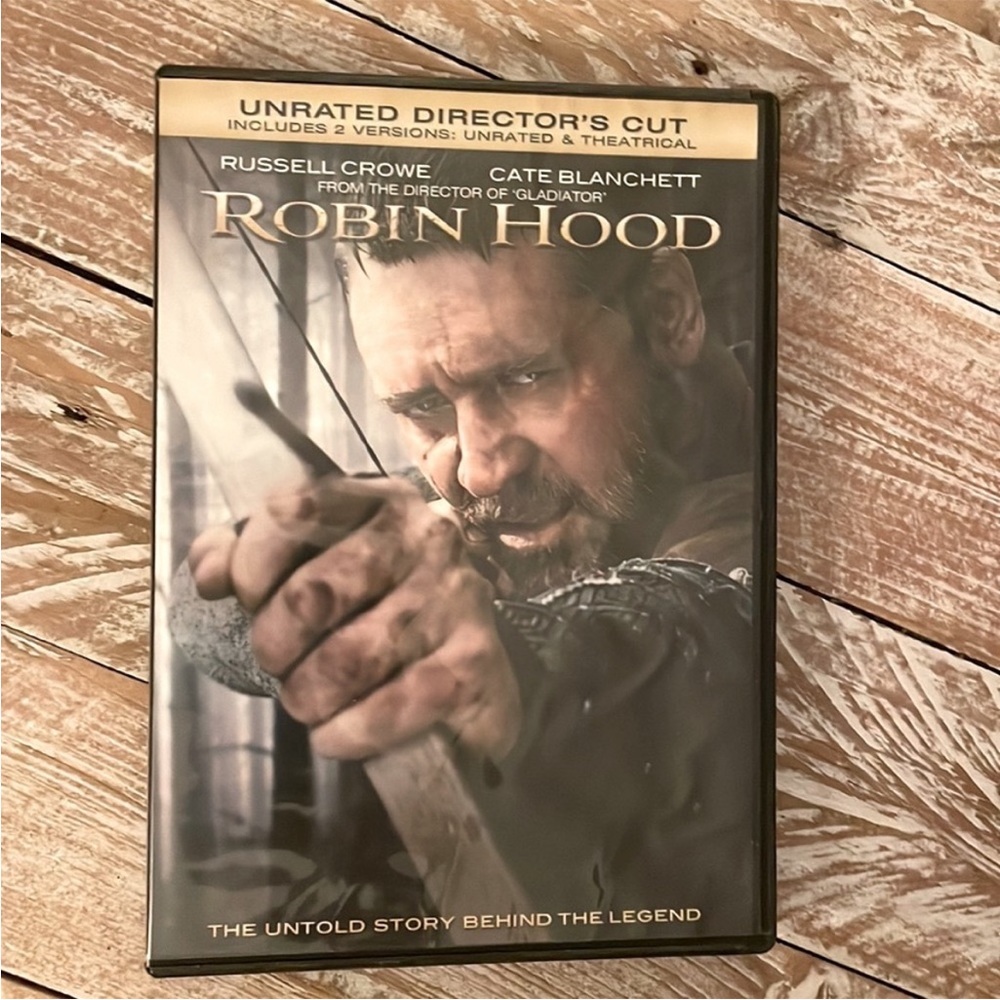 3/$15 u pick dvds📀or 1 for $9~ Robin Hood